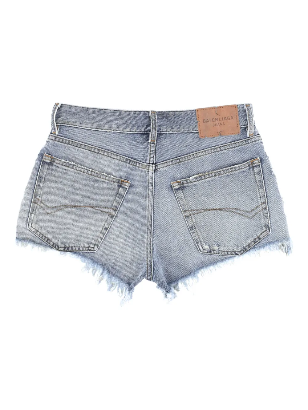Balenciaga Denim shorts Blauw