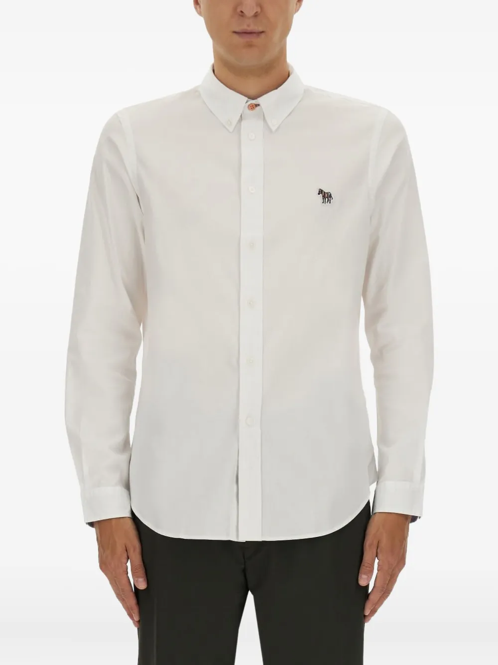 PS Paul Smith camisa con bordado Zebra | blanco | Image 1