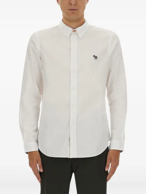 PS Paul Smith zebra-embroidered shirt