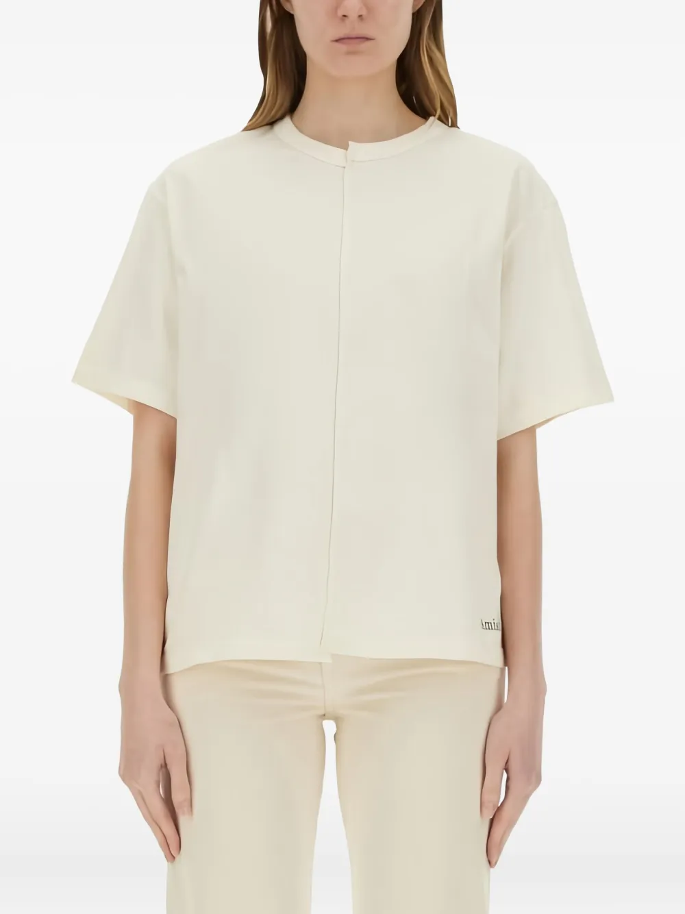 logo-print T-shirt