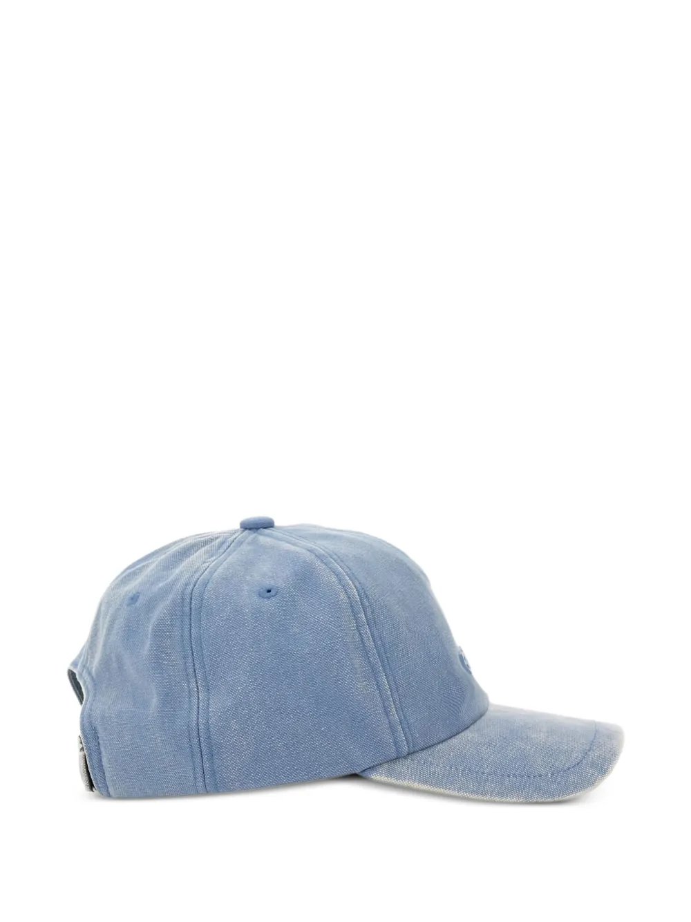 BOSS Katoenen pet met logoprint Blauw