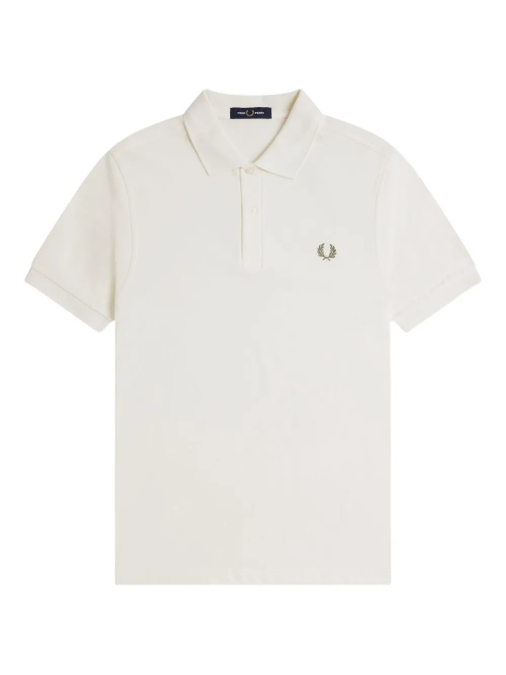 Fred Perry Poloshirt met geborduurd logo Beige