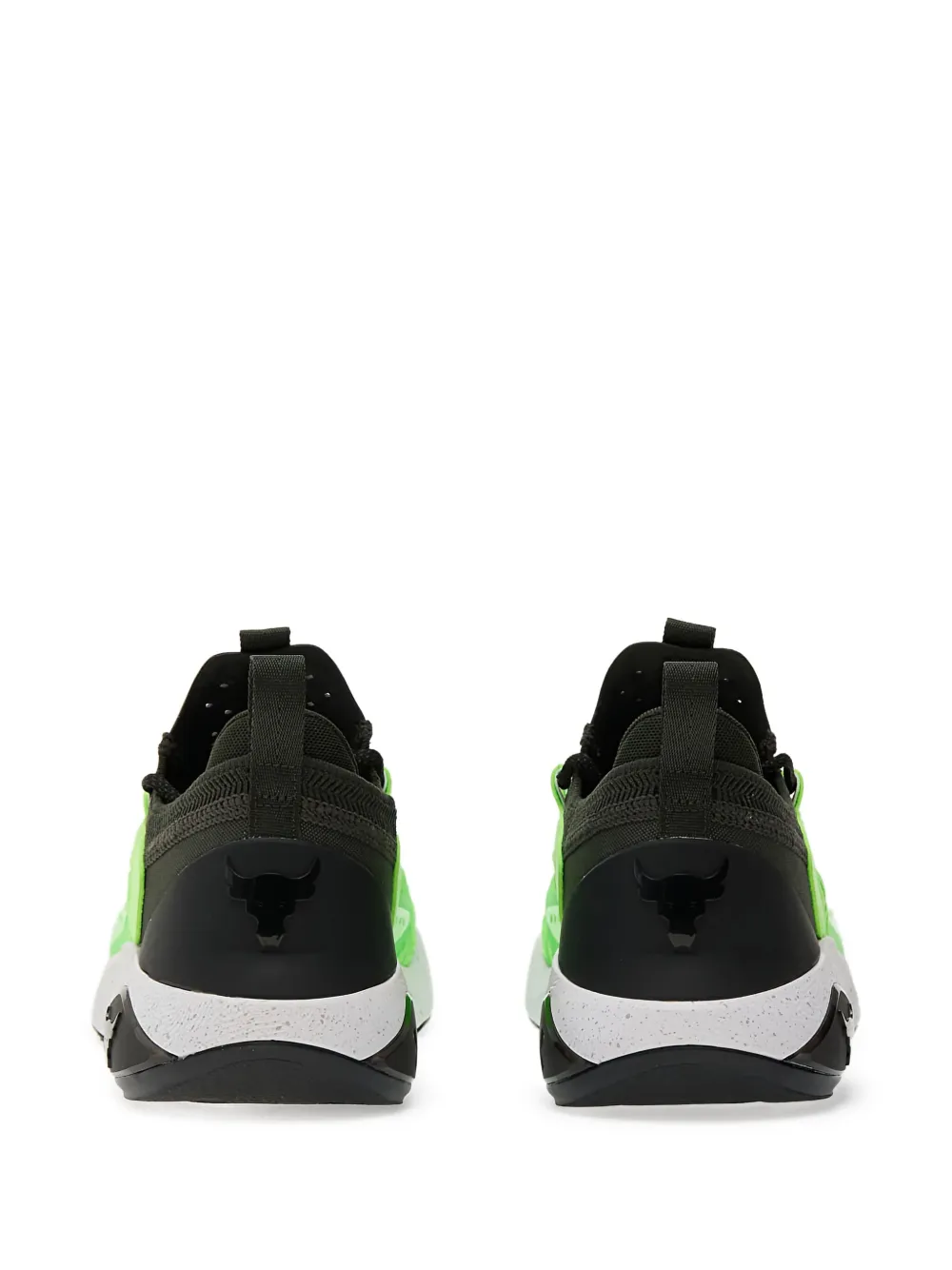 Under Armour Project Rock 7 mesh-panelled sneakers Green