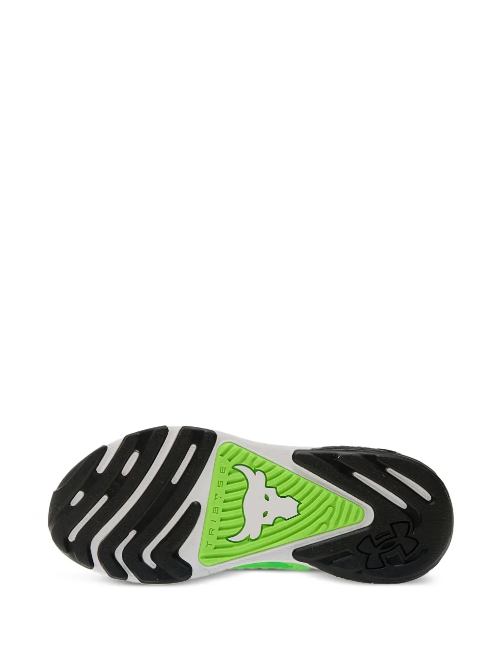 Under Armour Project Rock 7 mesh-panelled sneakers Green