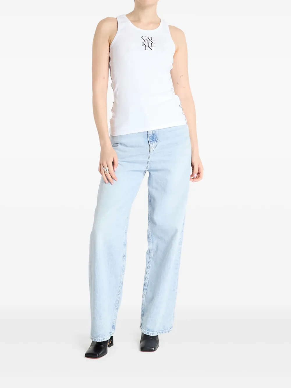 Calvin Klein logo-print tank top | Vests & Tank Tops | Image 2