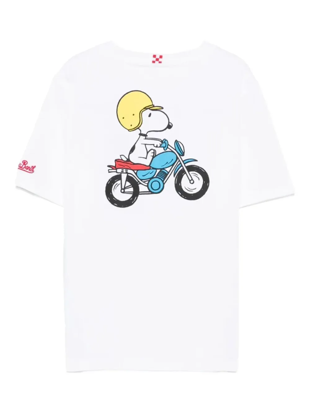 MC2 Saint Barth Kids x Peanuts motorcycle print T-shirt | Girls T-Shirts | Image 2