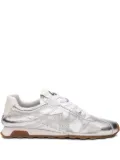 Ash metallic leather sneakers - Silver