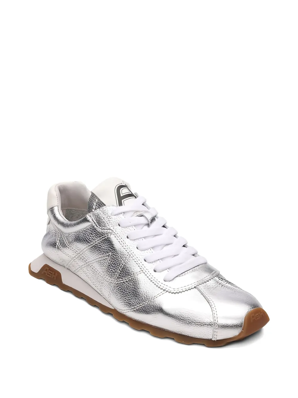 Ash metallic leather sneakers | Low-Tops | Image 2