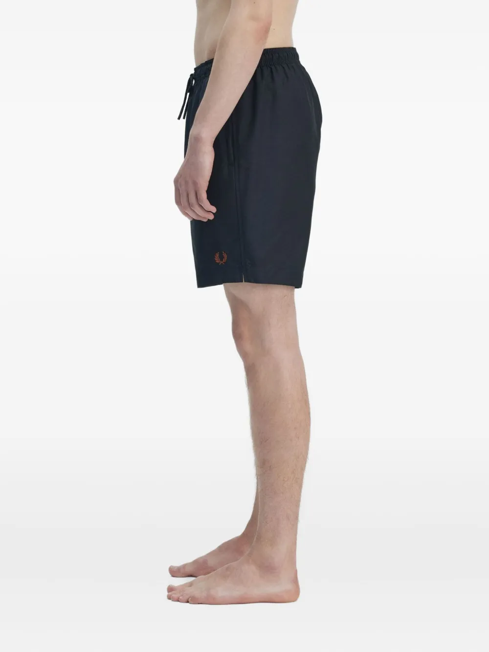 Fred Perry Zwembroek met trekkoordtaille Blauw
