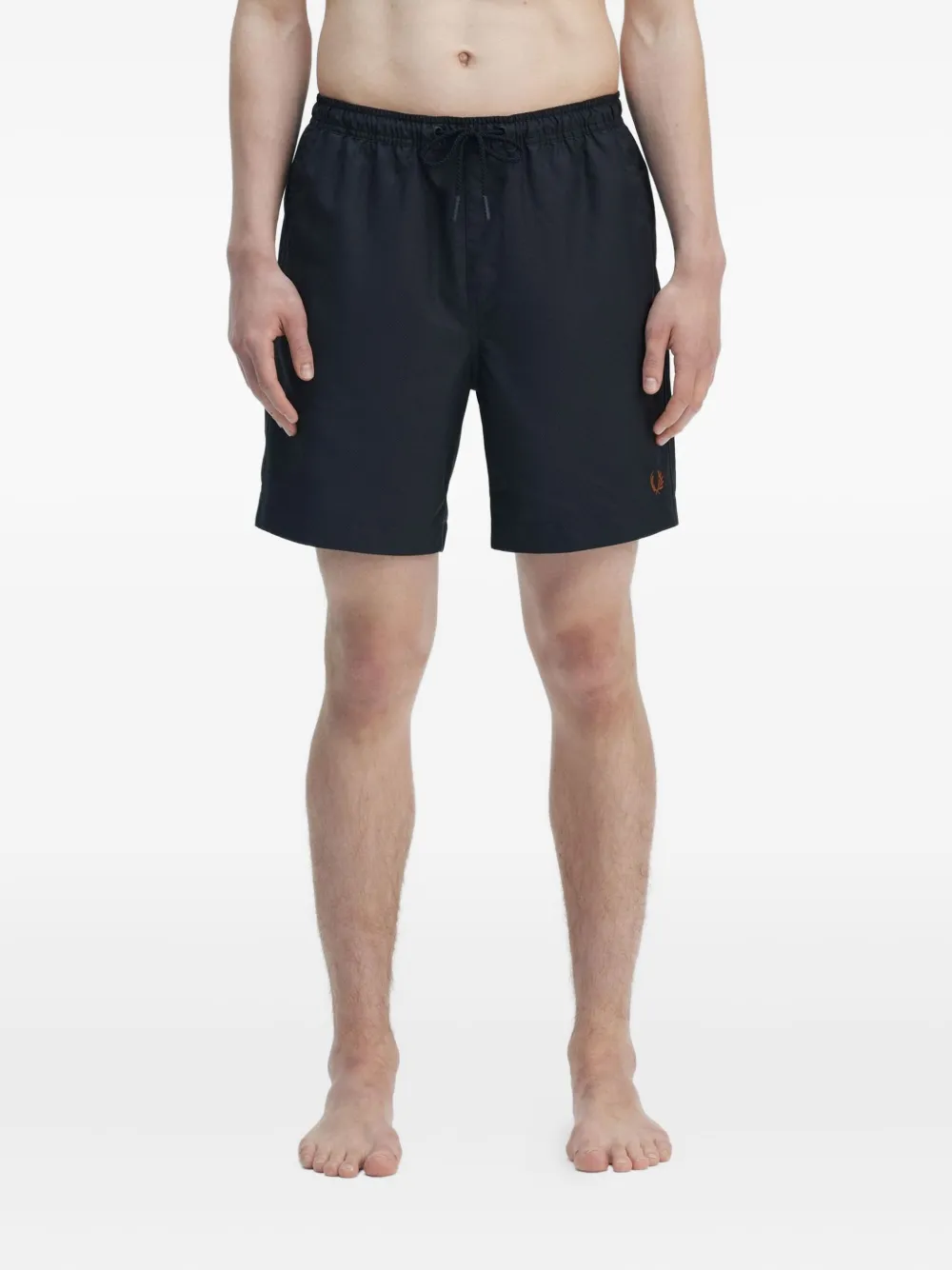 Fred Perry Zwembroek met trekkoordtaille Blauw