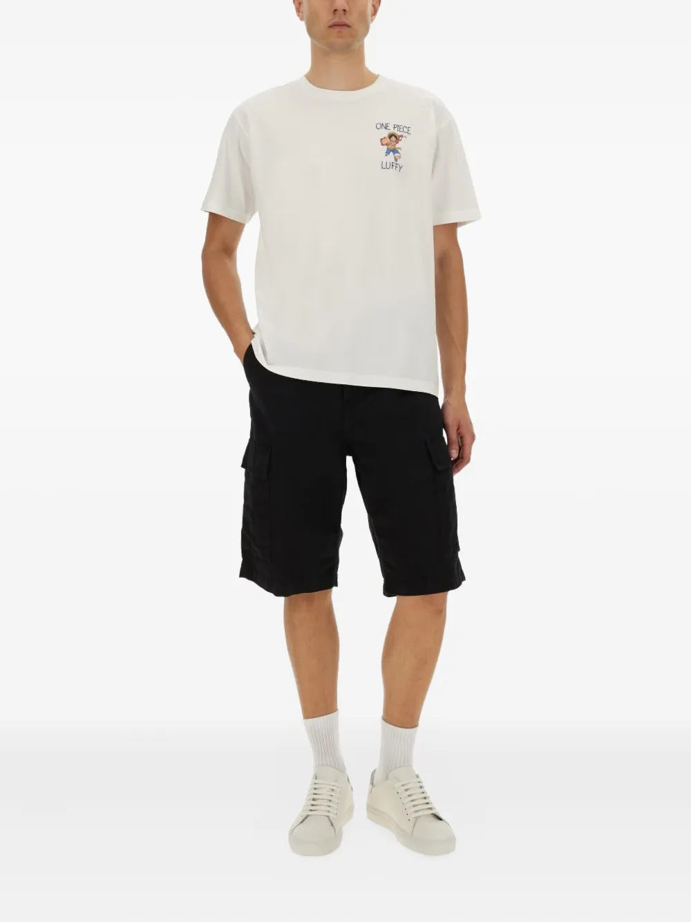 MC2 Saint Barth graphic-detail T-shirt - Wit