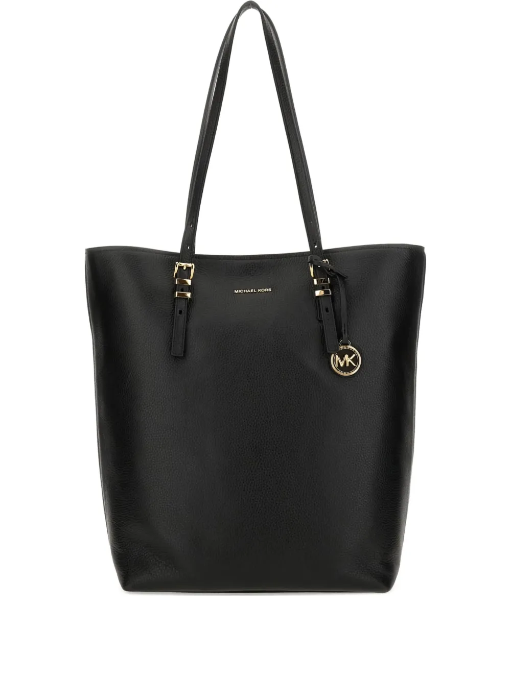 Michael Michael Kors Quinn textured leather tote bag | noir | Image 1