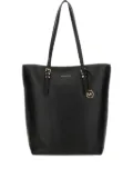 Michael Michael Kors Quinn textured leather tote bag - Black