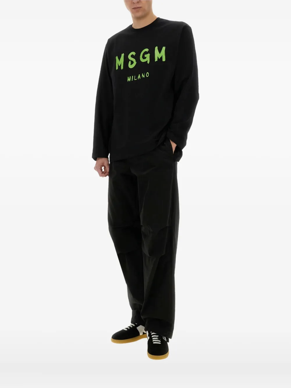 MSGM logo-print sweatshirt | Sweatshirts | Image 2
