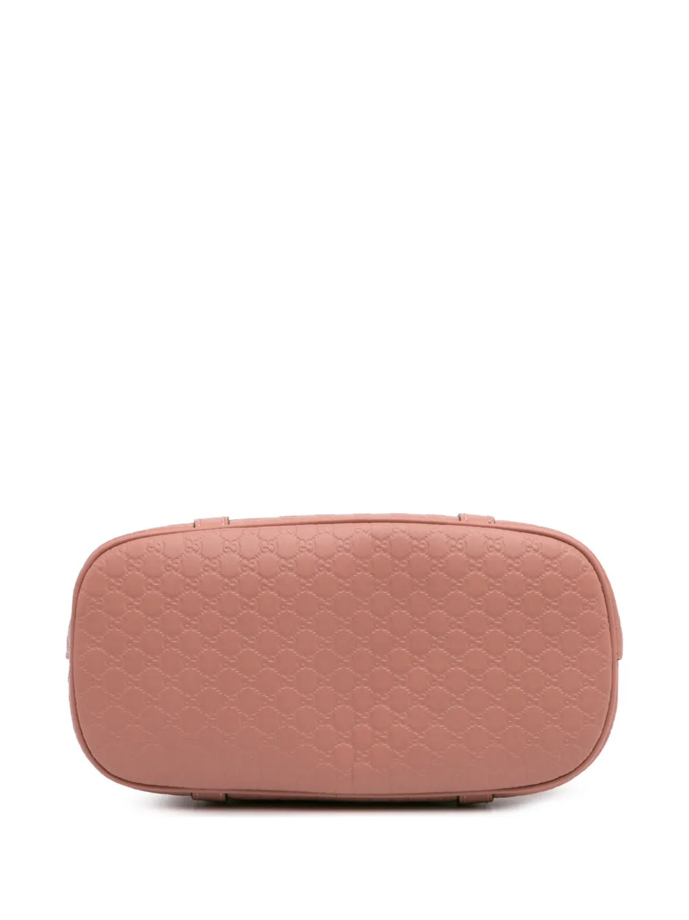 Pre-owned Gucci 2016-2024 Mini Microssima Dome Satchel