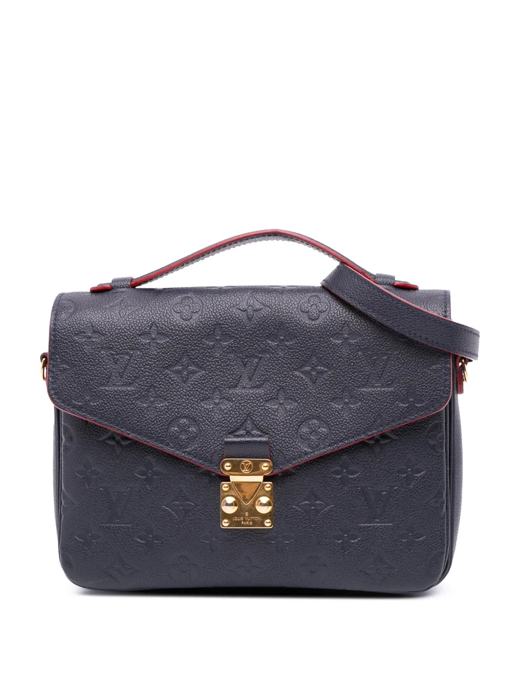 Louis Vuitton Pre-Owned 2020 モノグラム アンプラント ポシェット メティス サッチェルバッグ - ブルー Louis Vuitton Pre-Owned 2020 モノグラム アンプラント ポシェット メティス サッチェルバッグ - ブルー