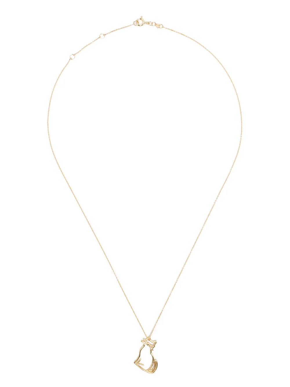 Aliita 9kt yellow gold Miau necklace - ゴールドトーン Aliita 9kt yellow gold Miau necklace - ゴールドトーン
