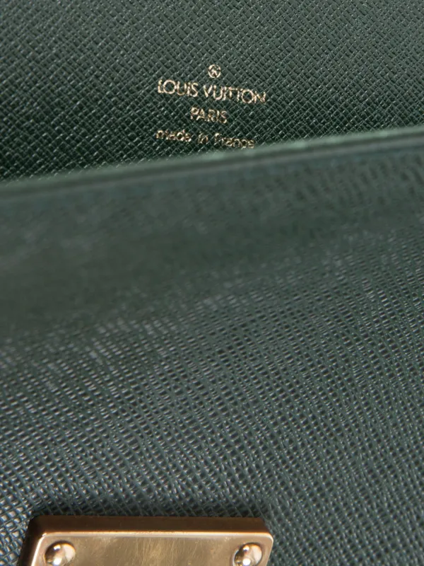 Louis Vuitton Pre-Owned 2010s Laguito Briefcase | Green | FARFETCH