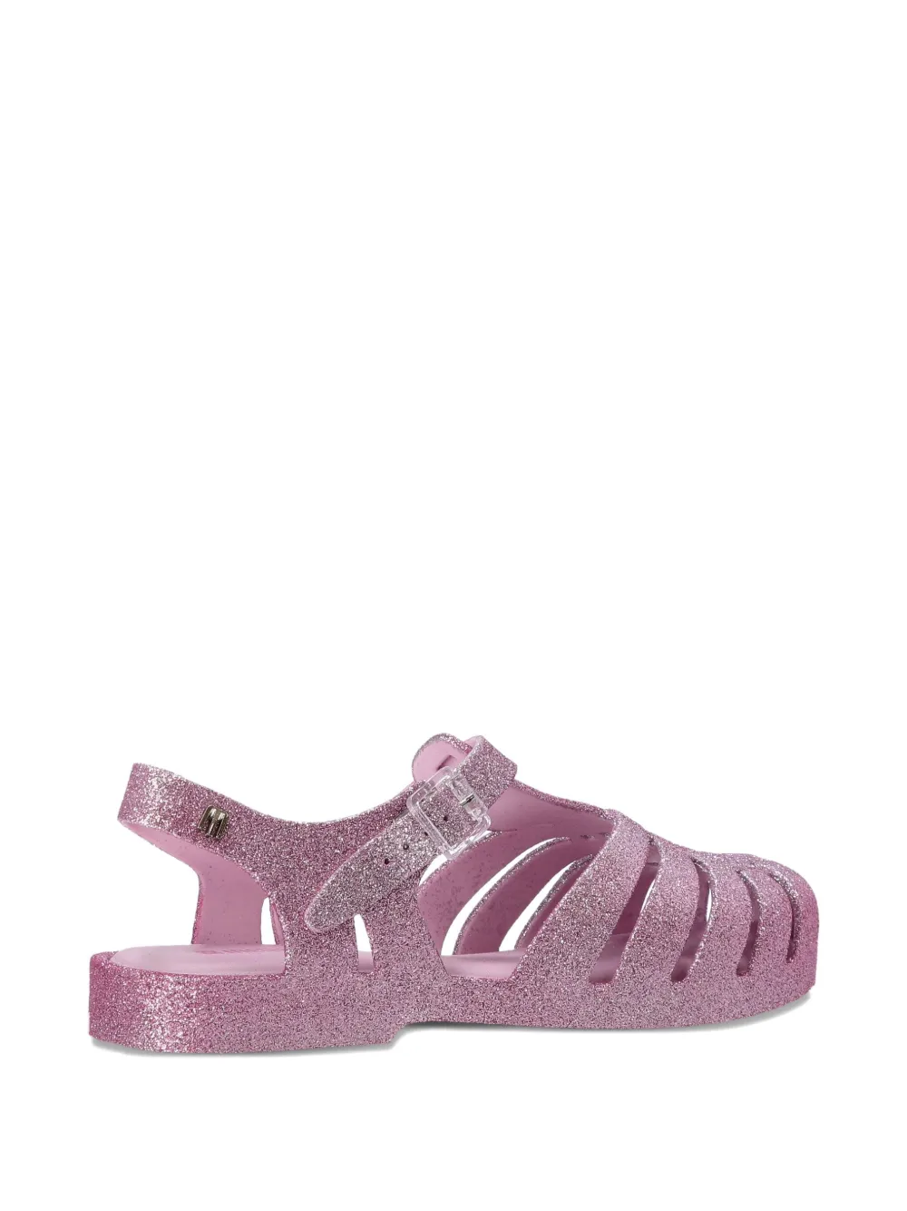 Melissa Possesion glitter-embellished flat sandals Roze
