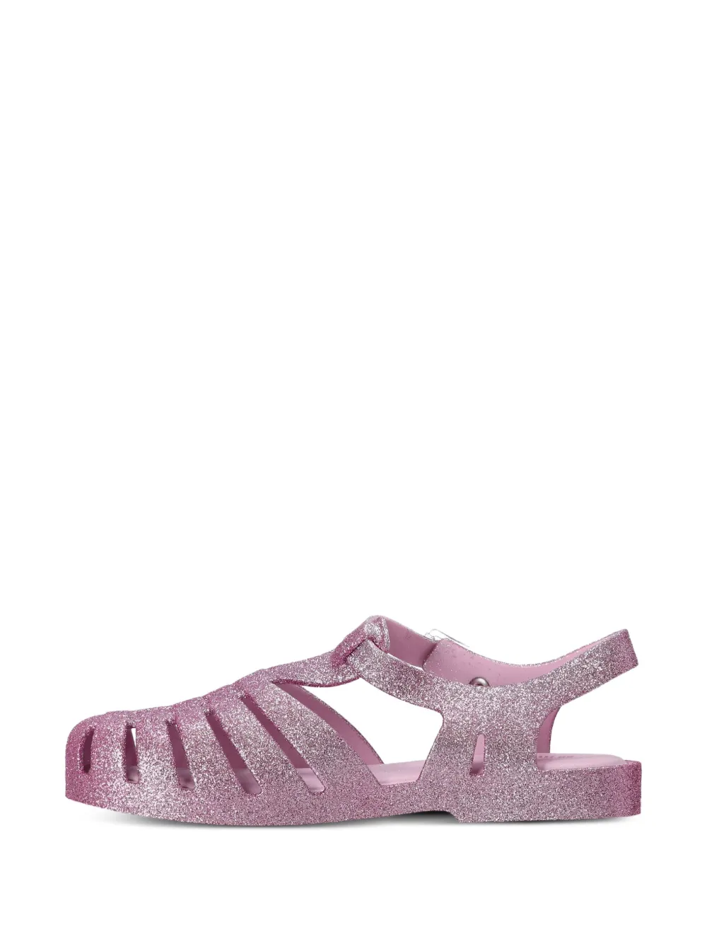 Melissa Possesion glitter-embellished flat sandals Roze