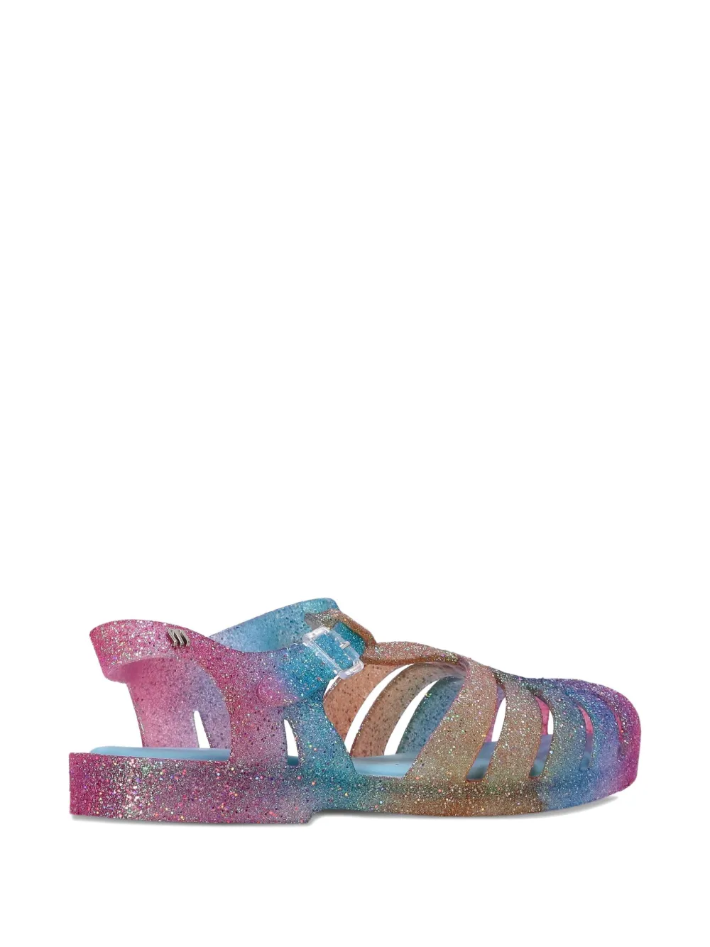 Melissa Possession glitter-embellished flat sandals Pink