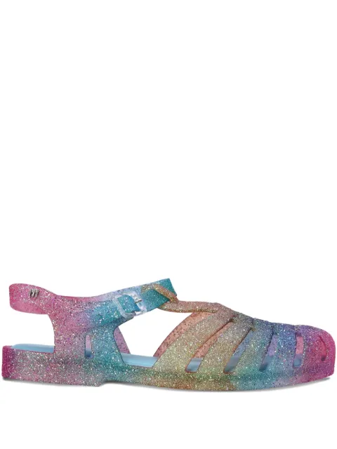 Melissa Possession glitter-embellished flat sandals