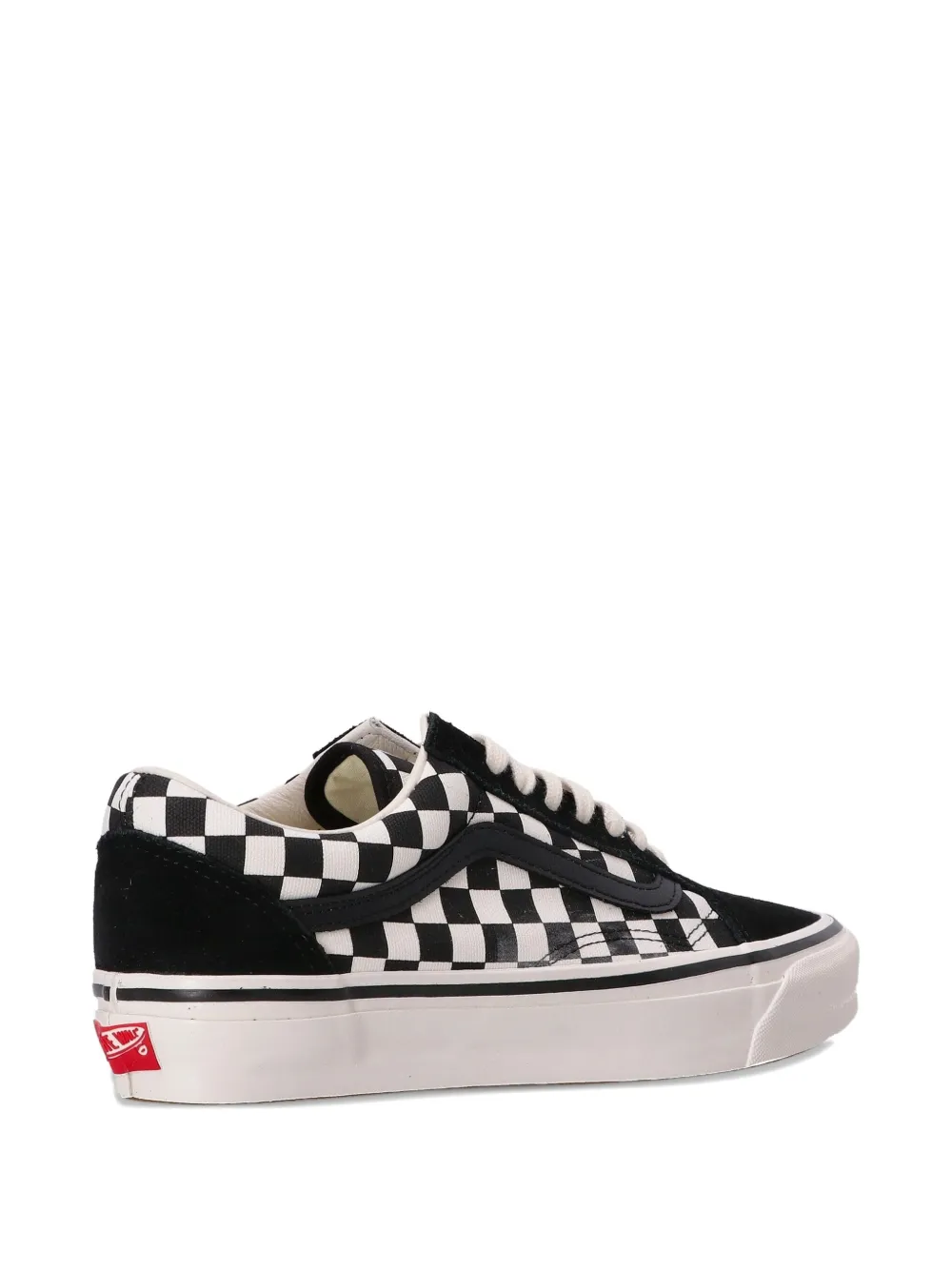 Vans checkerboard suede sneakers Black