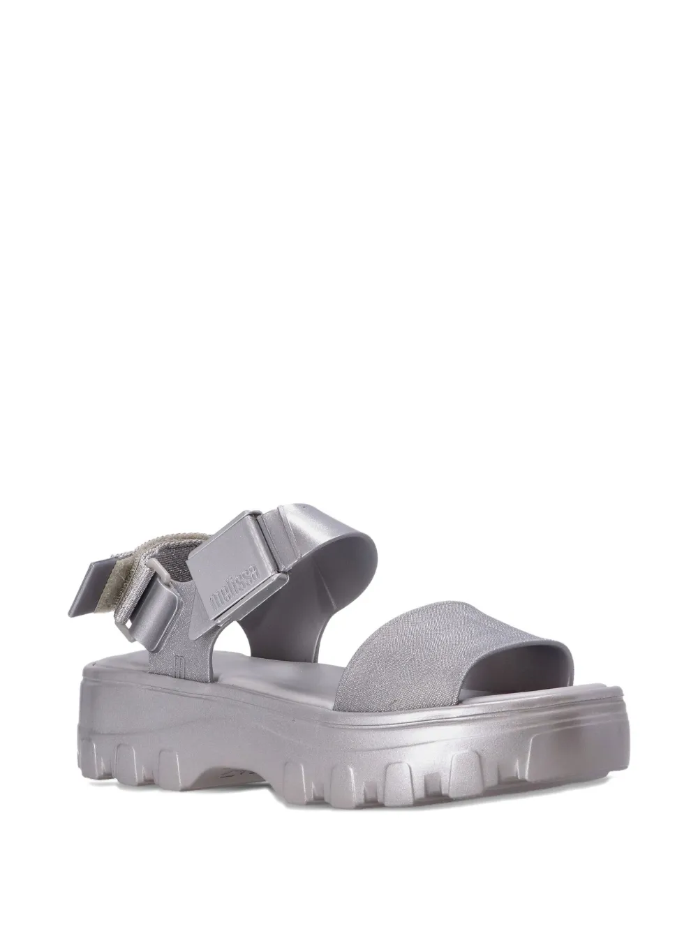 Melissa Kick Off strap sandals Silver