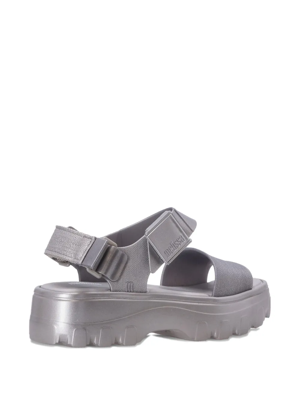 Melissa Kick Off strap sandals Silver