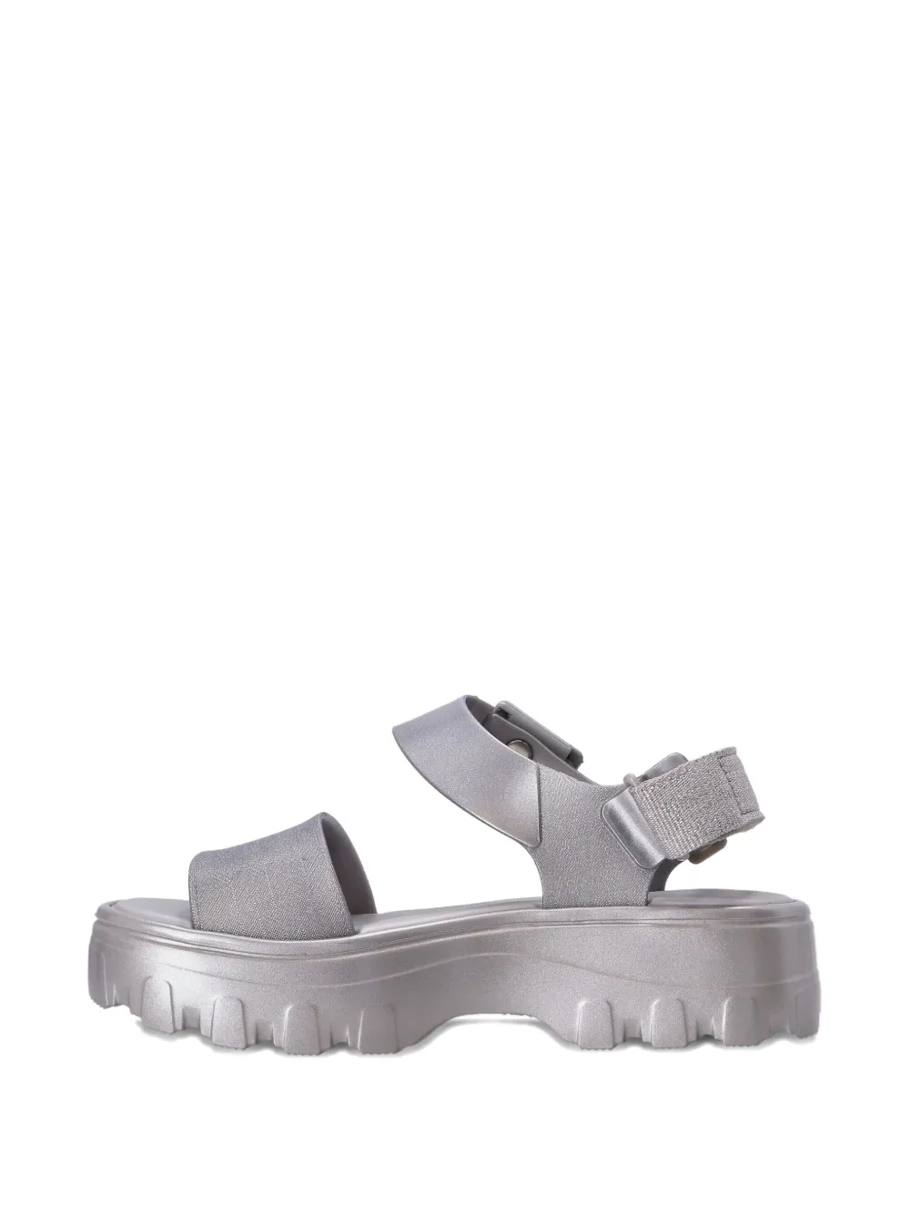 Melissa Kick Off strap sandals Silver