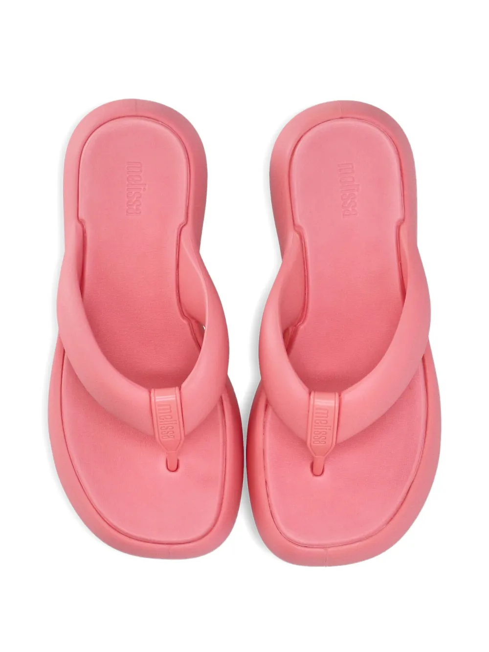 Shop Melissa Free Fuzy Chunky-sole Flip-flops