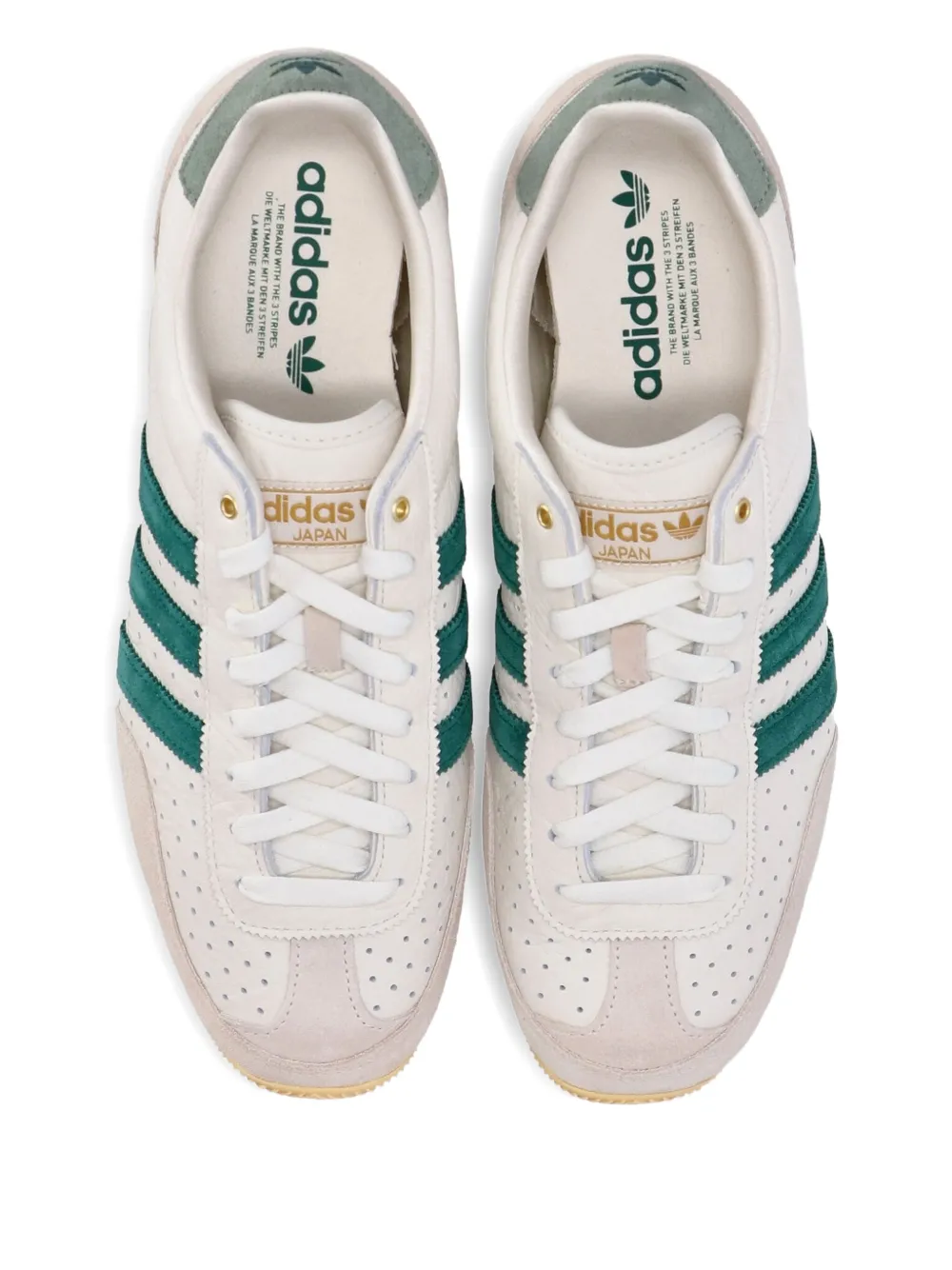 adidas Japan suede-panelled sneakers White