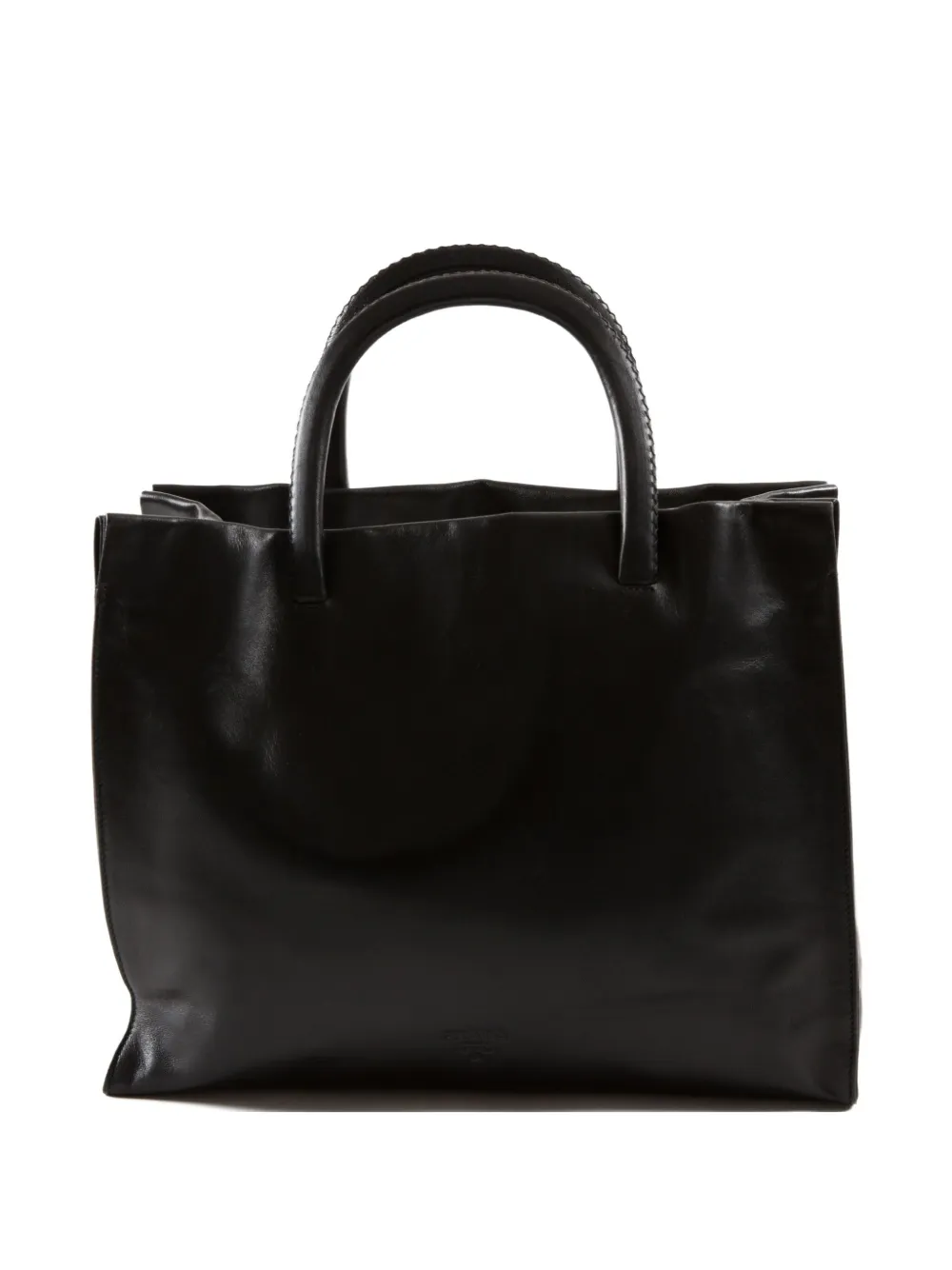 Prada Pre-Owned sac à main en cuir (2005) | noir | Image 1