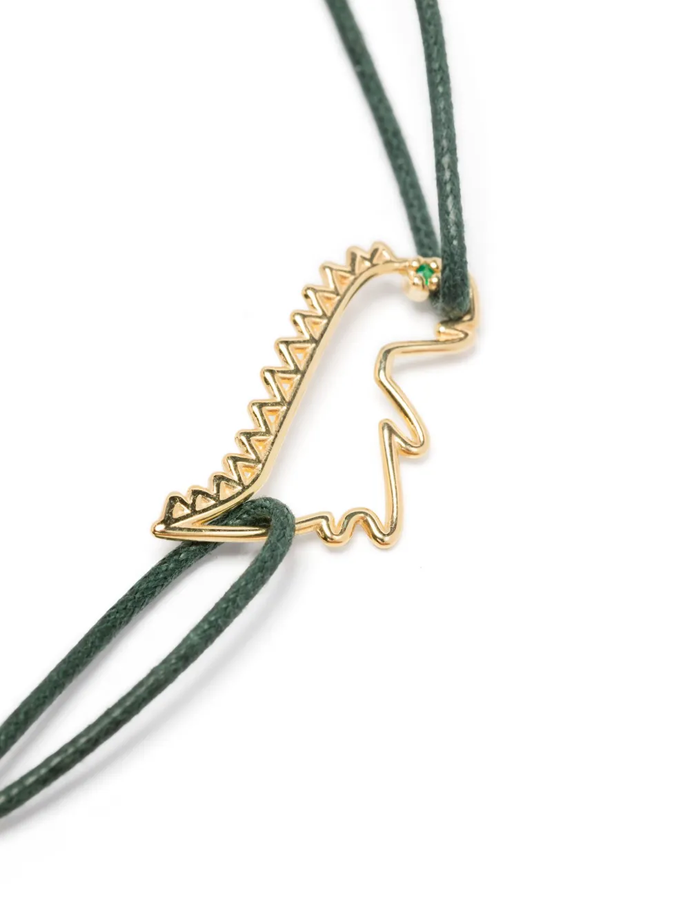 Aliita collar Dino Esmeralda en oro amarillo de 9kt | Joyas de semilujo | Image 2