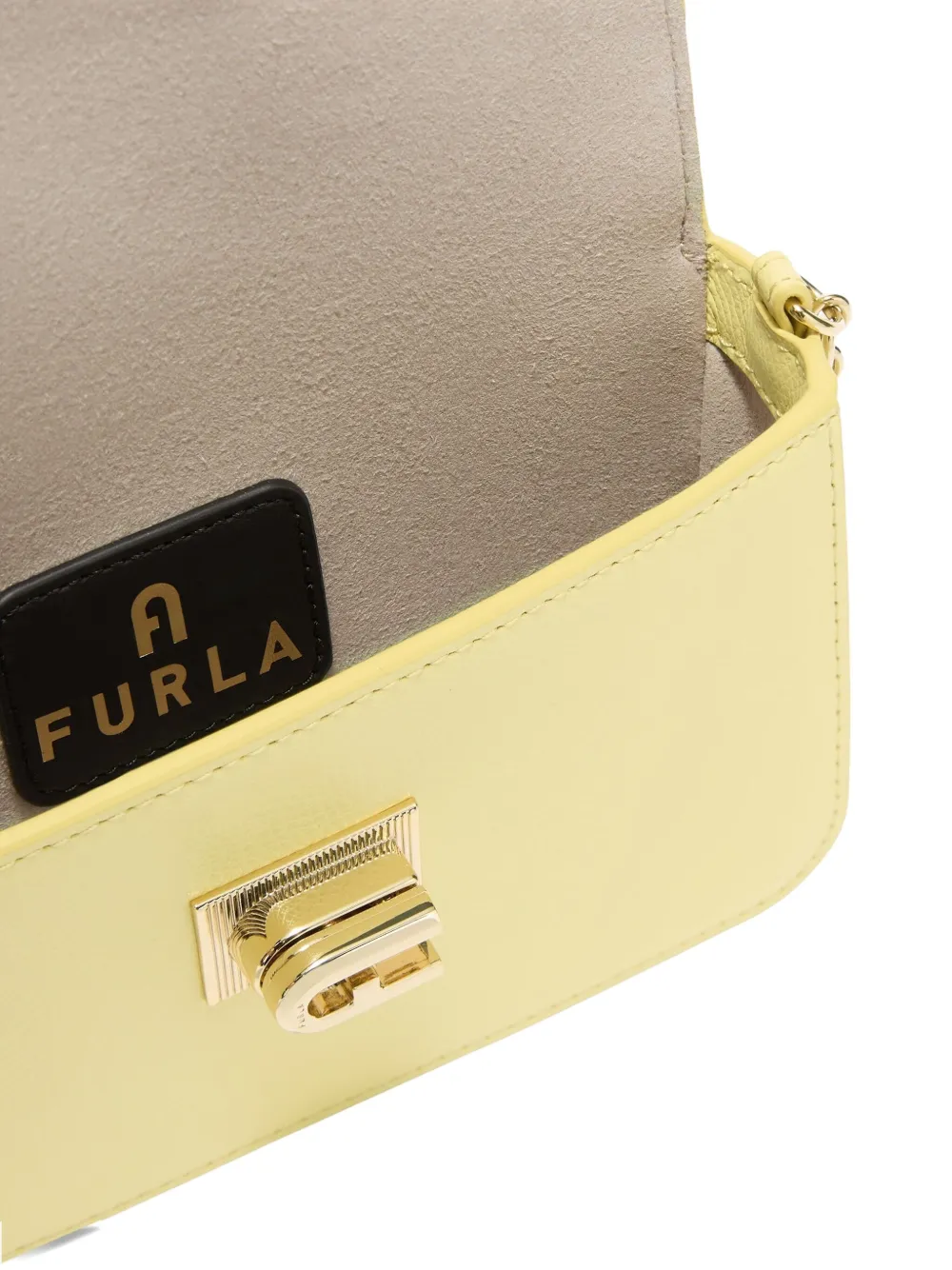 Furla 1927 kleine tas Geel