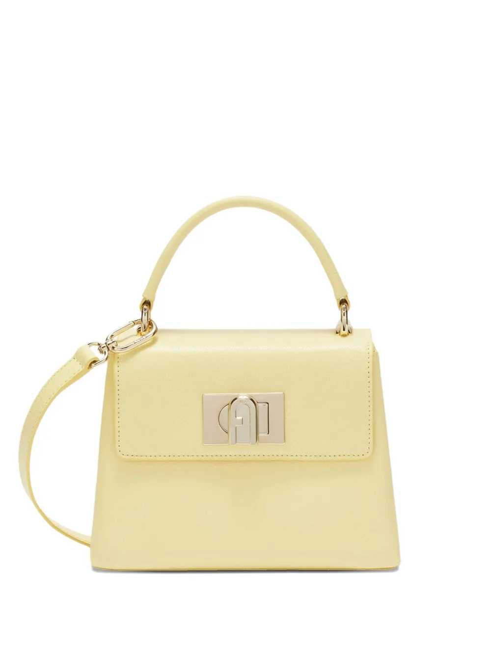 Furla 1927 kleine shopper Geel