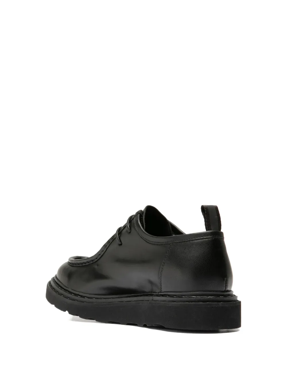 Officine Creative Leren derby schoenen Zwart