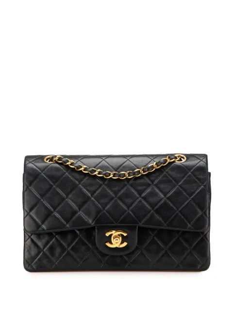 CHANEL Pre-Owned sac porté épaule Double Flap médium (années 1996-1997)