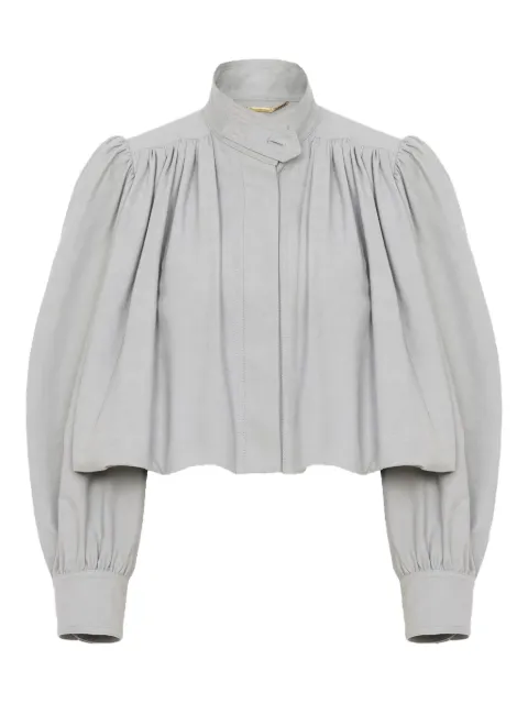 Chloé balloon-sleeve high-neck jacket