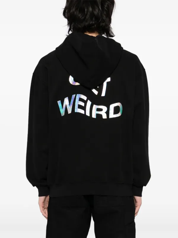 ★ ANTI SOCIAL SOCIAL CLUB★ Get Weird Hologram Hoodie TI25 Get Weird Hologram Hoodie – AntiSocialSocialClub