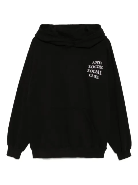 Anti Social Social Club mind games rhinestone hoodie