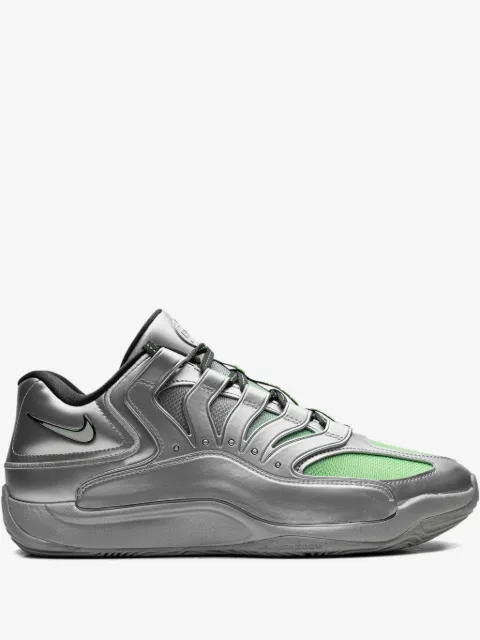 Nike baskets KD 18 EYBL 'Metallic Silver/Green Strike/Dark Smoke Grey'