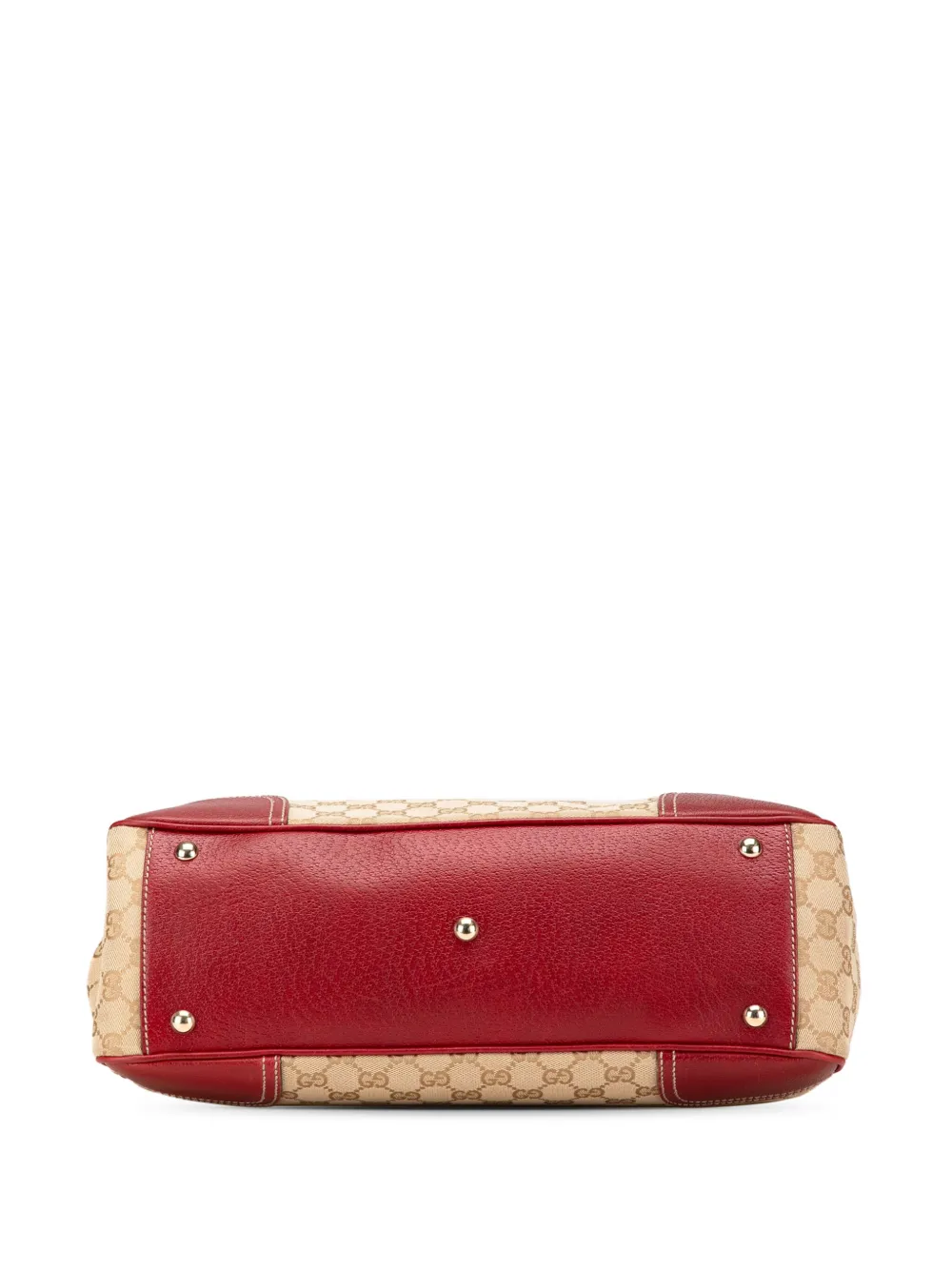 Pre-owned Gucci 2000-2015 Gg Canvas Princy Shoulder Bag In Brown