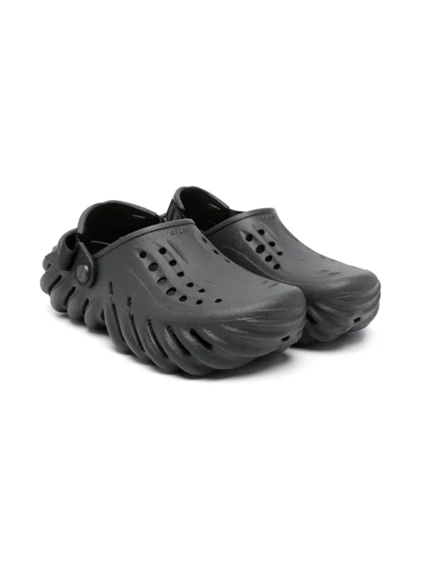 Crocs Kids Echo Clog Sandals Black FARFETCH TH