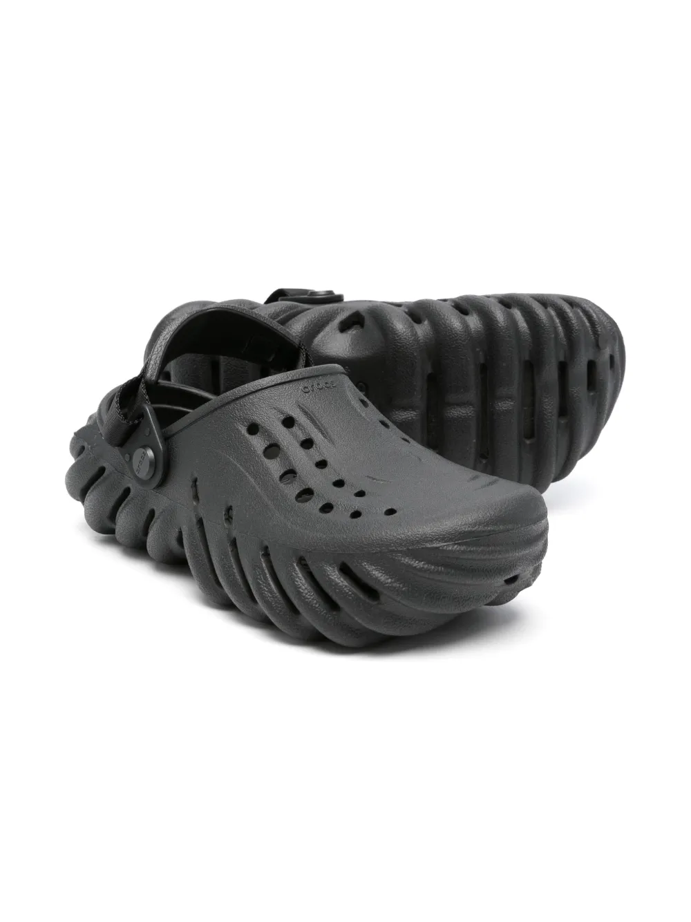 Crocs Kids Echo clog sandals Black