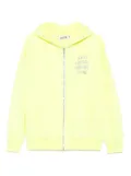 Anti Social Social Club Mind Games Glitter hoodie - Yellow