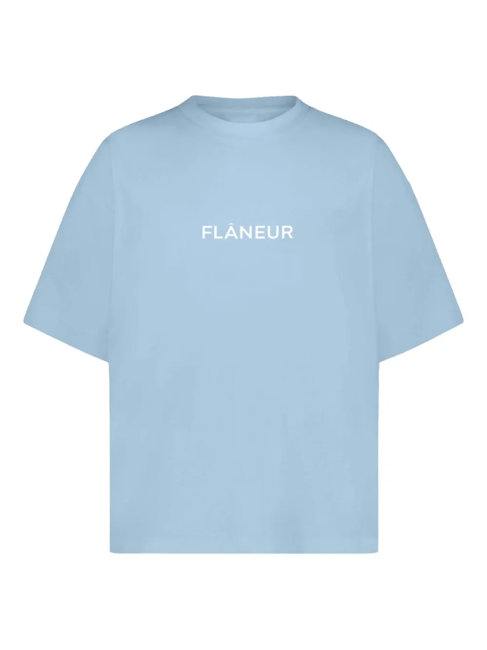 FLÂNEUR playera con logo estampado | azul | Image 1