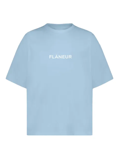 FLÂNEUR logo-print T-shirt