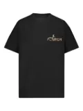 FLÂNEUR Passage Of Time-print T-shirt - Black
