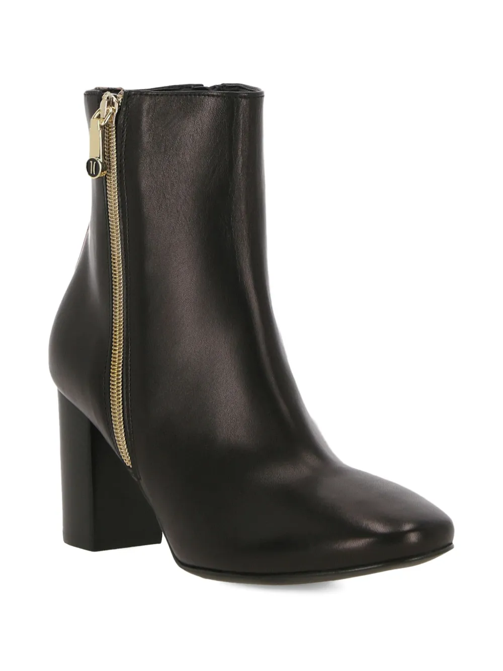 ALVIERO MARTINI 1° CLASSE leather ankle boots Black